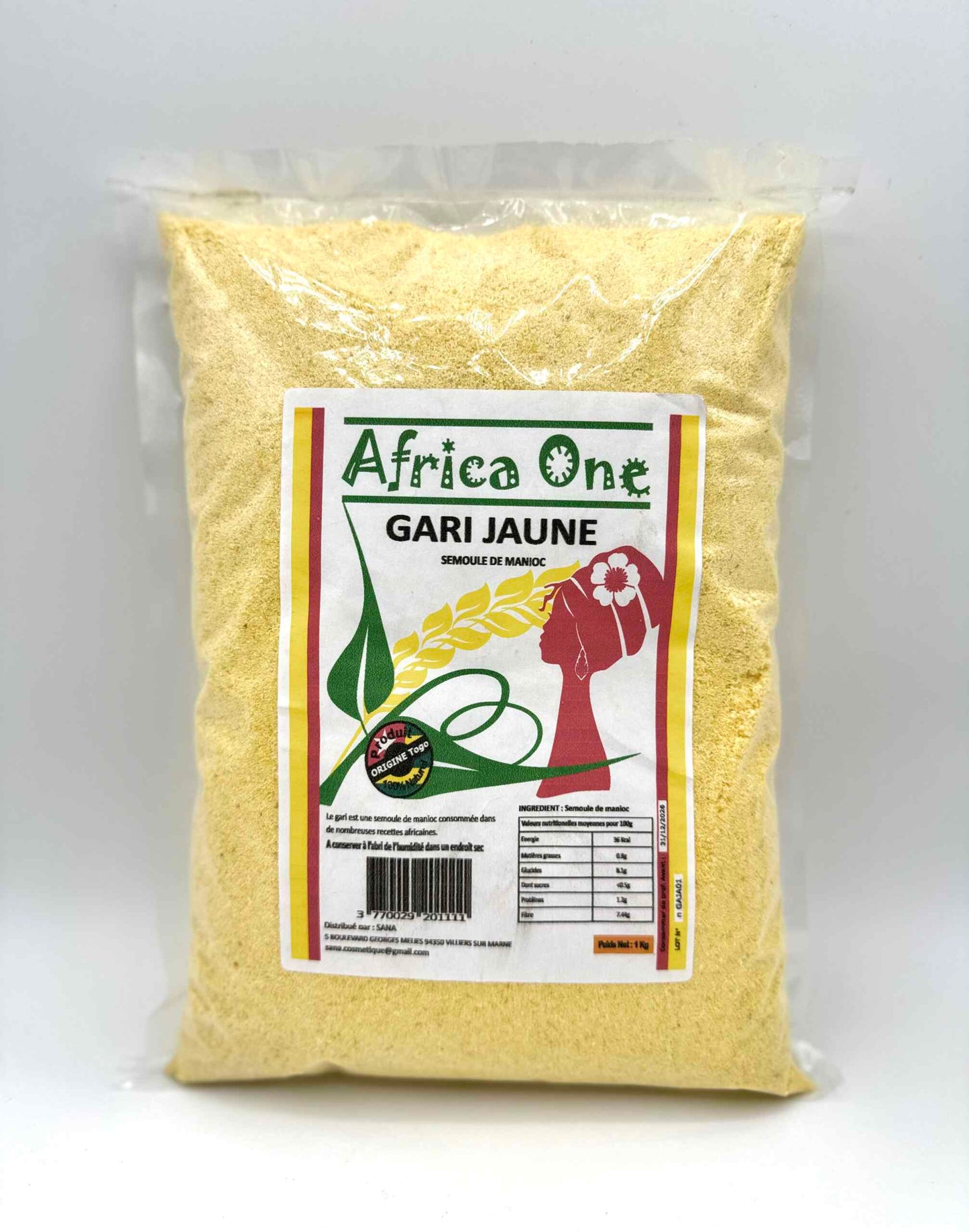 Gari Jaune 1kg