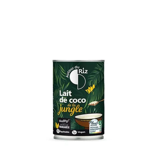 LAIT DE COCO DE LA JUNGLE BIO 400 ML