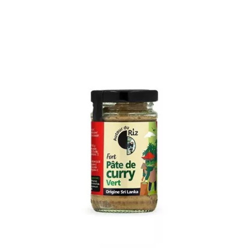 PATE DE CURRY VERT BIO 100 G