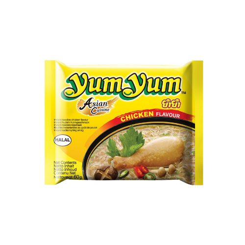 YUM YUM NOUILLES INSTANTANÉES AU POULET 60 G