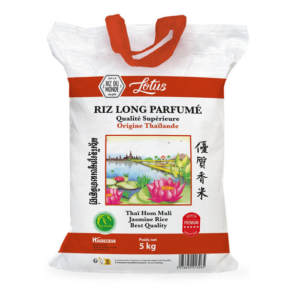 Riz long Parfumé Lotus 5Kg