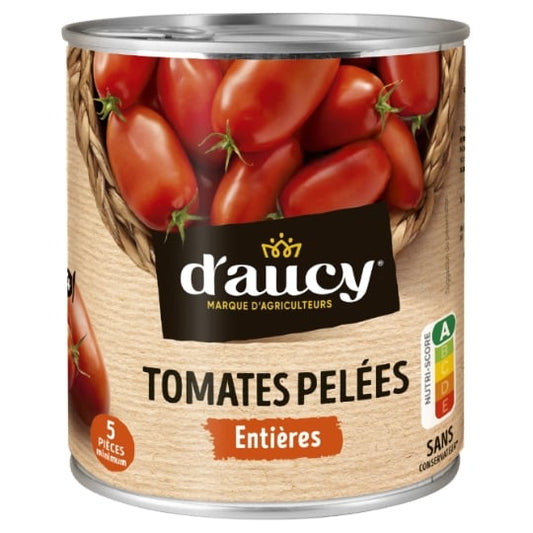 Daucy Tomate pelée entière 765 g