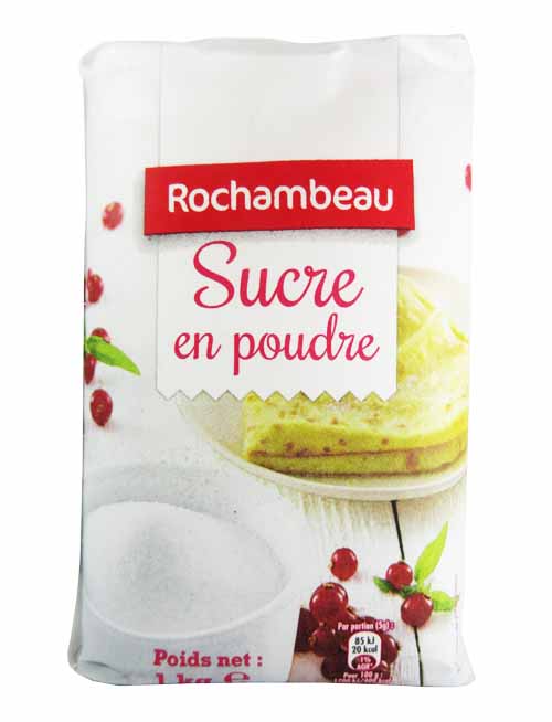 Sucre en poudre 1Kg