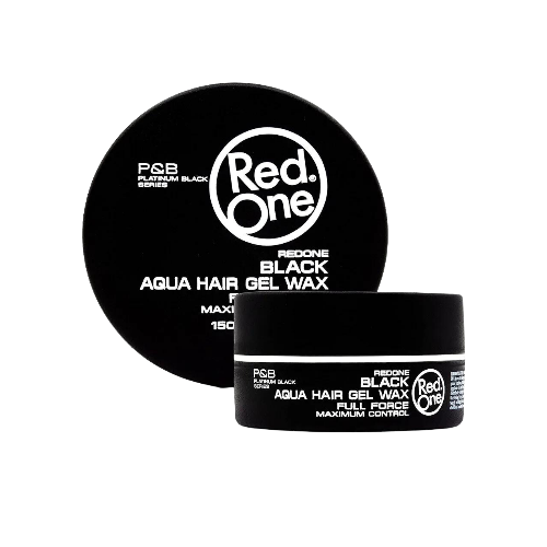 RED ONE NOIR - BLACK HAIR GEL WAX 150 ml