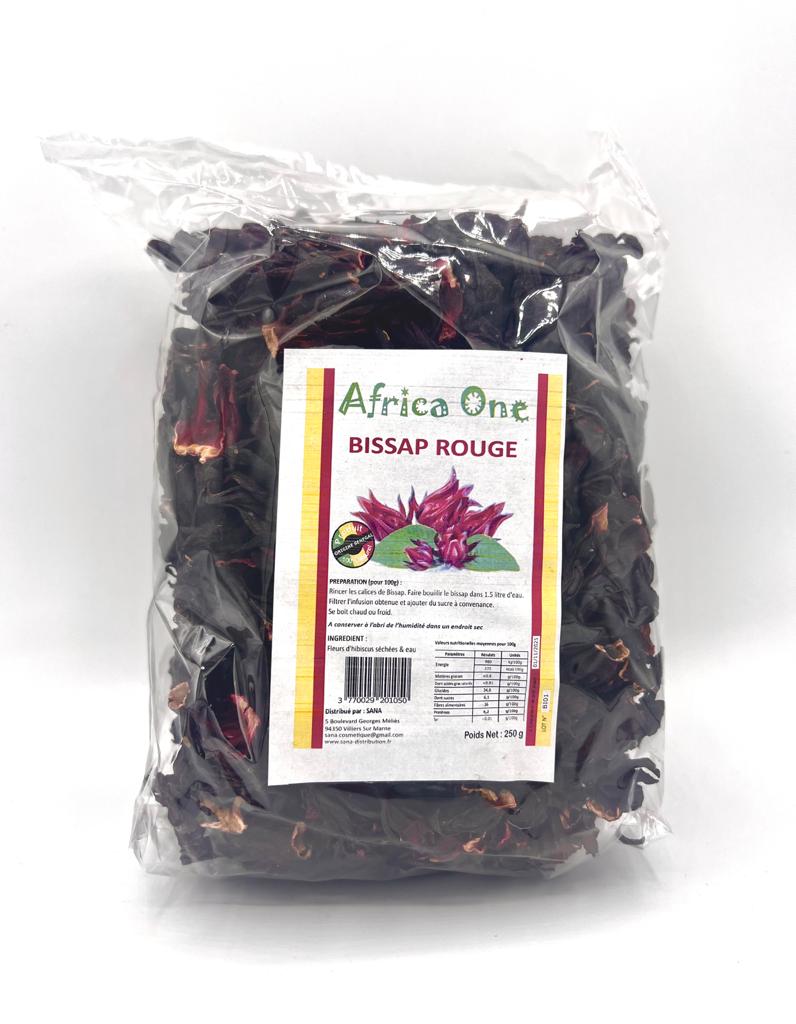 Feuilles de Bissap rouge 250g