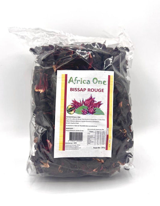 Feuilles de Bissap rouge 250g