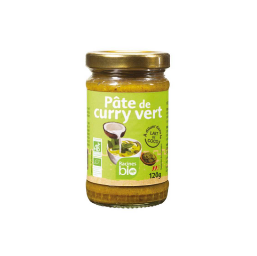 PÂTE DE CURRY VERT BIO 120 G