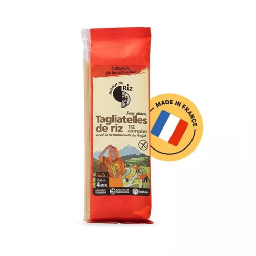 TAGLIATELLES DE RIZ DEMI-COMPLET BIO 200 G