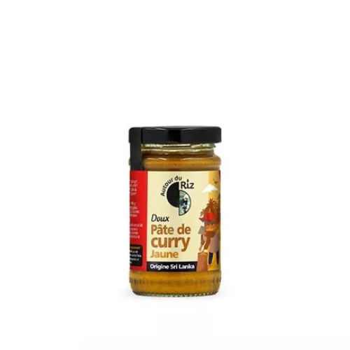 PATE DE CURRY JAUNE BIO 100G