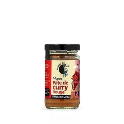 PATE DE CURRY ROUGE BIO 100G