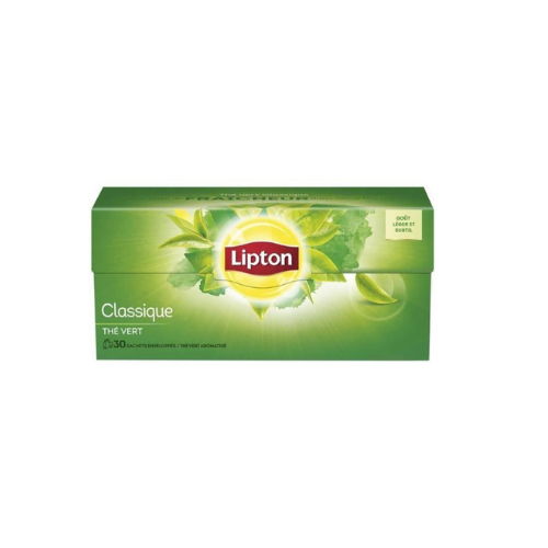 THÉ VERT CLASSIQUE 30 x 40 G LIPTON