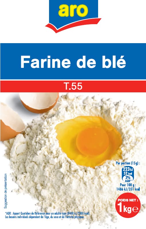 Farine de blé Type 55