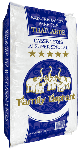 Riz parfumé Cassé 1 fois 20Kg
