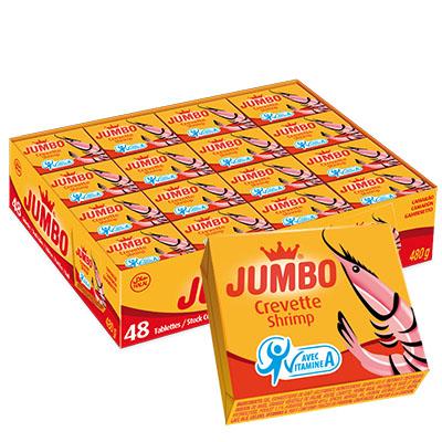 Jumbo crevette tablette de 48